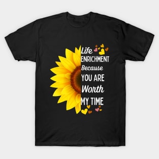 Life Enrichment Activity Professionals Week T-Shirt